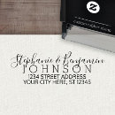 Search for couple address stamps Handwritten