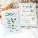 Search for martini bachelorette party invitations Bride