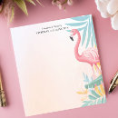 Search for flamingo notepads Palm leaves