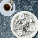 Search for rehearsal dinner candy favors Black and white