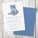 Search for cowboy boot bridal shower invitations Bride