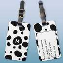 Search for cow luggage tags Pattern