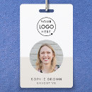 Search for lanyard badges Minimalist business employee