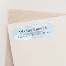Search for snowflake return address labels Baby shower