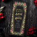 Search for spooky wedding save the dates Vampire