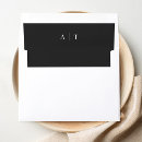 Search for black and white envelope liners Classic