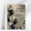 Search for cheers to 50 years invitations 50th anniversary
