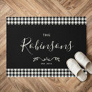 Search for buffalo plaid doormats Welcome