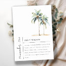Search for palm tree bridal shower invitations Watercolor