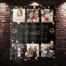 Search for graduation party supplies Black and gold