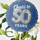Search for 50th birthday balloons Cheers to 50 years