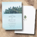 Search for tropical wedding invitations Palms