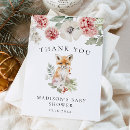 Search for cute thank you cards Woodland animals