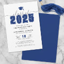 Search for blue graduation invitations Class of 2025