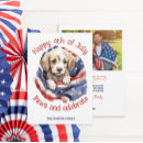 Search for 4th of july golden retriever Red white blue