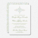 Search for diamond wedding invitations Blue