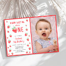 Search for berry sweet one 1st birthday invitations Fruit