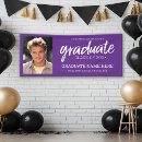 Search for purple graduation banners Photo collage