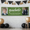 Search for green graduation banners Trendy