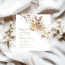 Search for easter baby shower invitations A little bunny