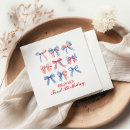 Search for red white and blue napkins 4th of july