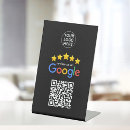 Search for google review signs Qr code