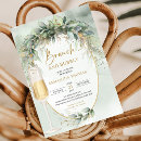 Search for olive green gold wedding invitations Neutral spring nature garden