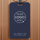 Search for logo luggage tags Navy blue