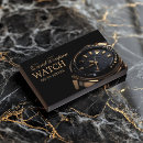 Search for watch business cards Black