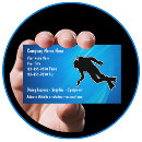 Search for diving business cards Underwater
