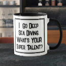 Search for scuba diving mugs Deep sea diving