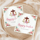 Search for religious easter napkins Flowers