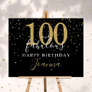 Search for 100th birthday decor 100 and fabulous