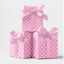 Search for pink brown polka dots wrapping paper For her