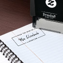 Search for teachers name stamps Handwritten