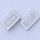 Search for blue border business cards Typography