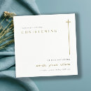 Search for christening napkins Typography