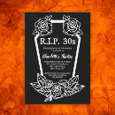 Search for 1930s party invitations Black