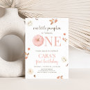 Search for pink pumpkin invitations Coquette