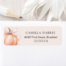 Search for pumpkin return address labels Elegant