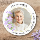 Search for memorial stickers In loving memory