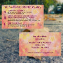 Search for gospel business cards Christian