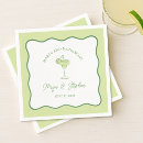Search for lime green napkins Margarita