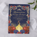 Search for royal blue and yellow invitations Luxury