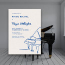 Search for music recital invitations Grand piano