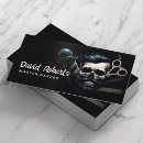 Search for skull business cards Hair stylist