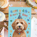Search for 4th birthday cards Puppy
