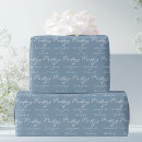 Search for solid blue wrapping paper Modern