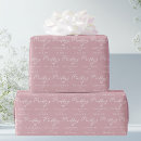 Search for dusty rose wrapping paper Feminine