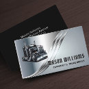 Search for trucking business cards Trucker
